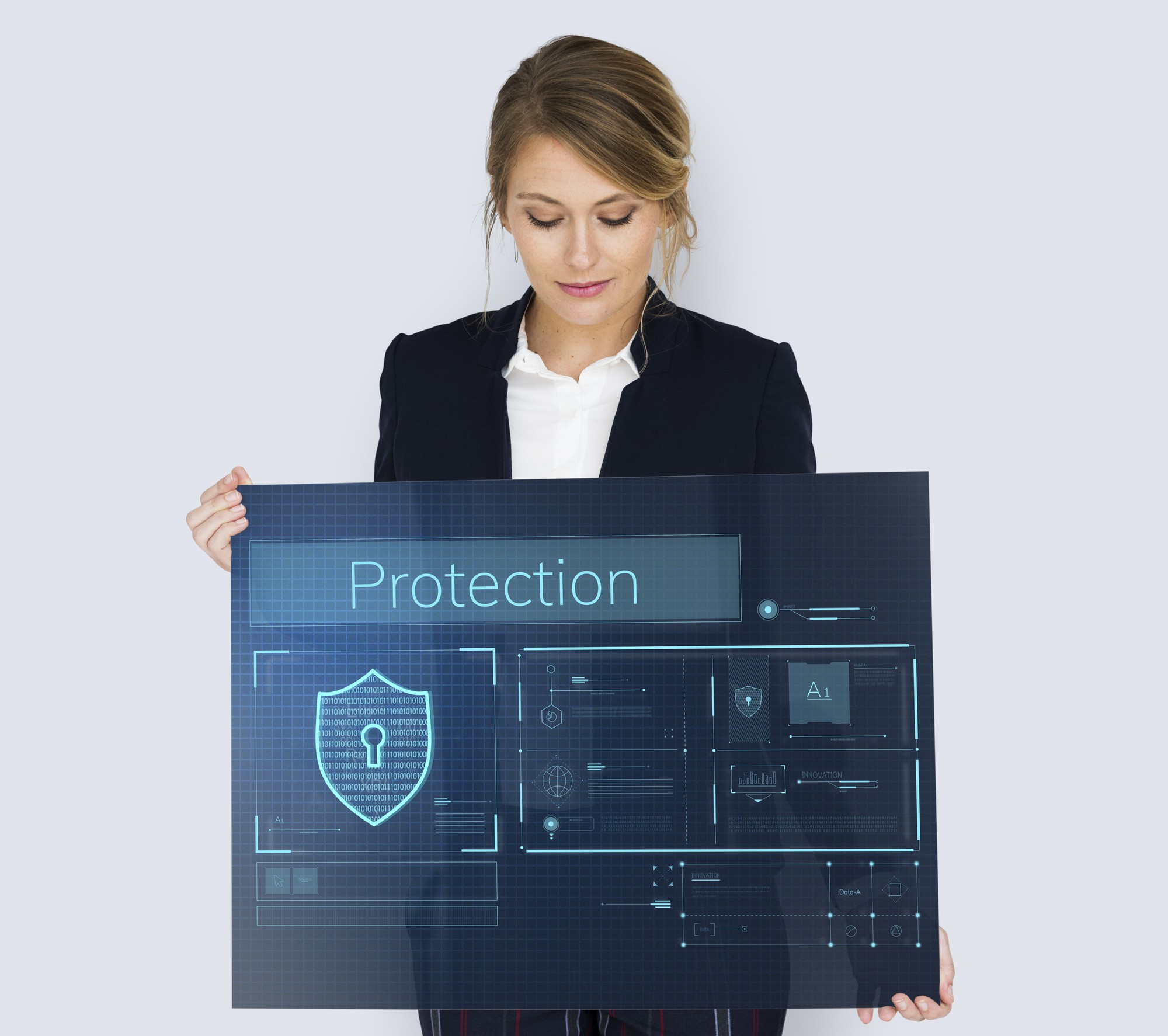 woman-holding-network-graphic-overlay-banner